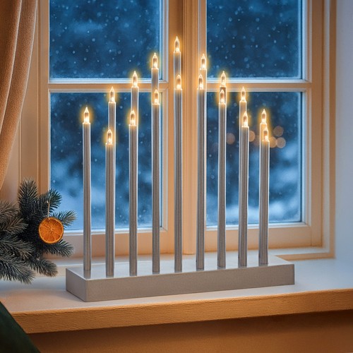 Christmas candle bridge - christmas,