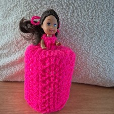 Retro Toilet Roll Cover Doll