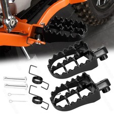 Pit Dirt Bikes Wide Foot Pegs Foot Pedals Rests for Yamaha Honda CRF100 70 XR50