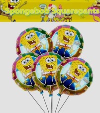 5 X SpongeBob 18" Foil Balloons Patrick Birthday Party Loot Bag Decorations 