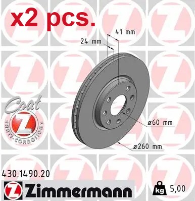 Pcs front brake disc - front,