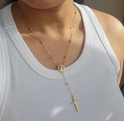 Gold filled rosary - ,