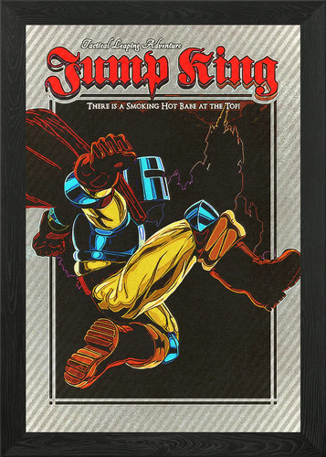Jump king framed - framed, wall