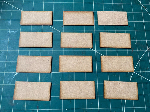 Wargame bases 12 - x, mm