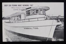 1960s Deep Sea Fishing Boat Motor Vessel Admiral Too Snack Bar Cortez FL Manatee