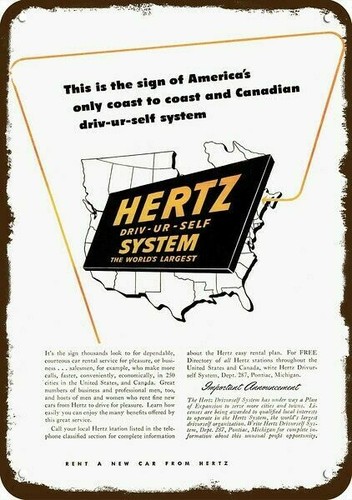 1947 hertz rental - 1947, car