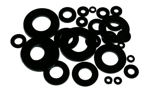 Black white nylon - white,