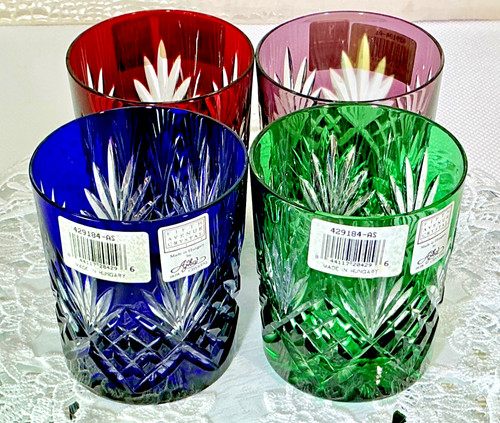 Ajka cut clear glass - cut,