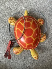Collectible Vintage Metal Toy Tortoise Mobo Toy-Toise. Great Vintage Condition
