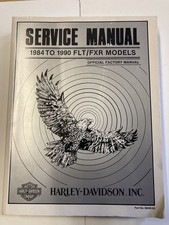 1984 to 1990 Harley-Davidson FLT/FXR Service Manual - Part # 99483-90