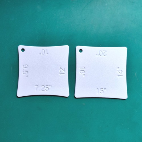 Guitar fretboard radius gauge - fretboard,
