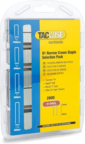 Tacwise 0204 selection pack - tacwise, of