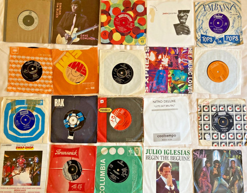 Records job lot x 7 - records,