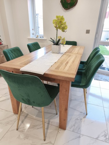 Large solid oak extendable - large,