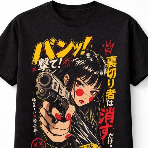 Anime gun girl manga - gun,