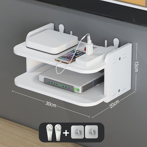 Wall mount router storage rack - mount,