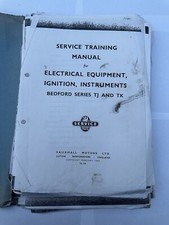 bedford tk Workshop Manual 