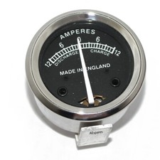 Lucas Repro Ampere Meter 12 AMP Ammeter 12V For Norton BSA Triumph Ariel Ajs GEc