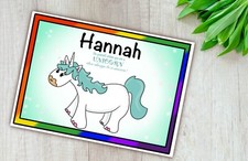 Personalised, Laminated place