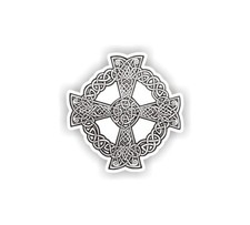 Cornish White Celtic Cross