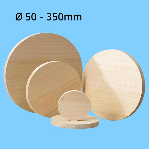Circle wooden disk - wooden, craft
