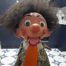 Vintage Ventriloquist Dummy - 1960s / 1970s - Pelham Puppet - Ventriloquism Toy