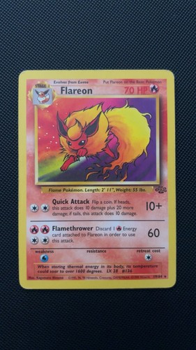 Pokémon tcg flareon card - pokémon,