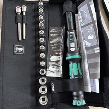 Wera 004180 16pce Bicycle Torque 1 Click A5 1/4″Dr 2.5-25Nm Torque Wrench Kit