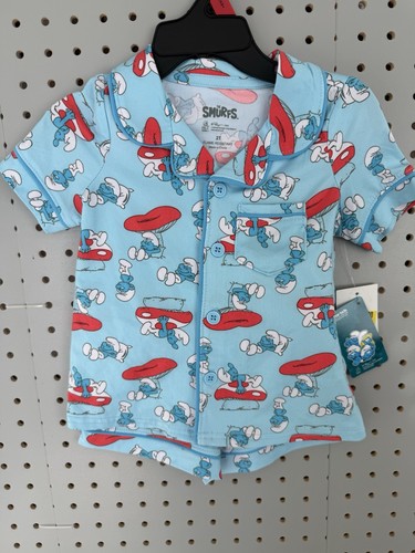 The smurfs pajamas set - smurfs,