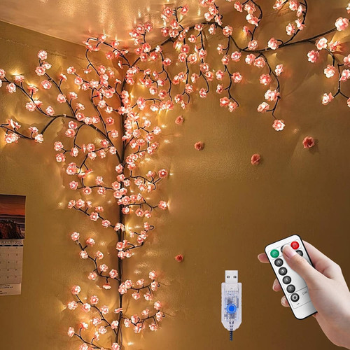 Diy cherry blossom lights - cherry, lights,7.55