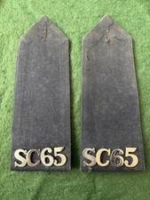 Old Obsolete Special Constabulary Rank Slides.