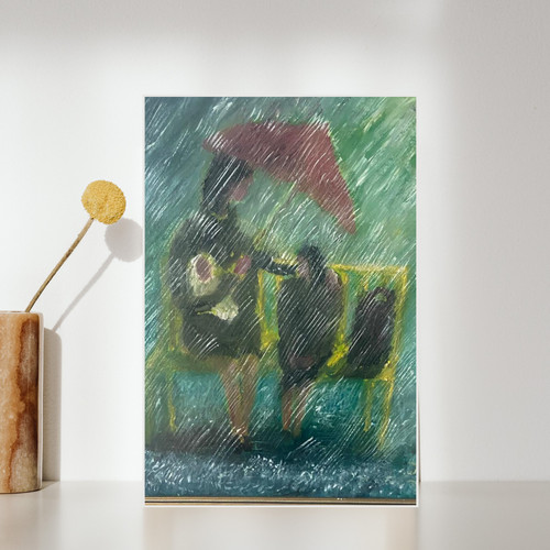 Waiting the rain - "waiting, rain"