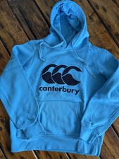 Canterbury rugby men's black pullover head Hoodie small