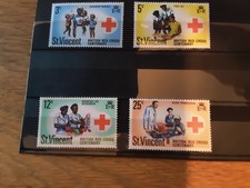 St Vincent 1970 SG 305-08 Centenary of British Red Cross Set 4v MNH