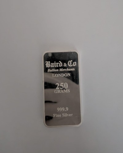 Baird and silver bar - silver,