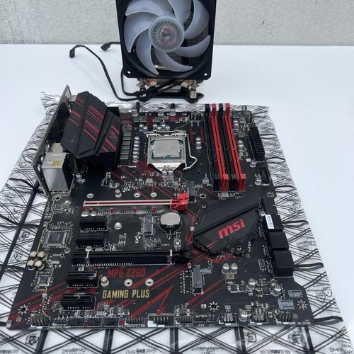 Intel 9600k and - and, msi
