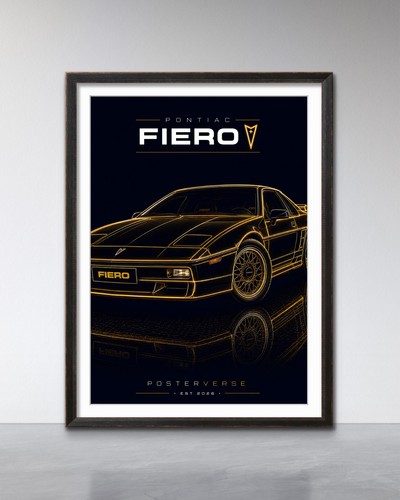 Pontiac fiero poster wall - poster,