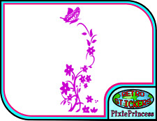 Butterfly Flower F Vinyl