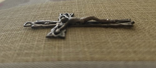 Antique style crucifix - antique,