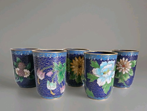 Chinese cloisonne enamal brass - chinese,