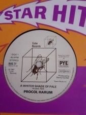 PROCOL HARUM - A WHITER SHADE OF PALE  7" Vinyl  SINGLE 1979