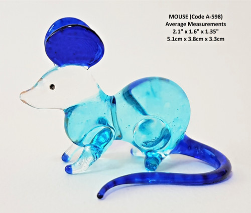 Turquoise blue blown - turquoise,
