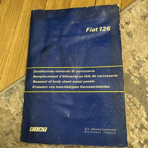 Fiat 126 book classic - 126,