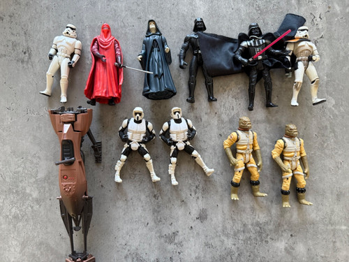 Star wars figure bundle - star,