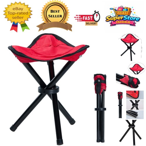 Compact foldable red canvas - red,