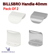 2x IKEA BILLSBRO Handle 40mm