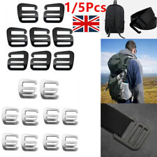 G Hook Wave Buckles Adjustable 25Mm Metal Buckles for Webbing Slide Buckles Alum