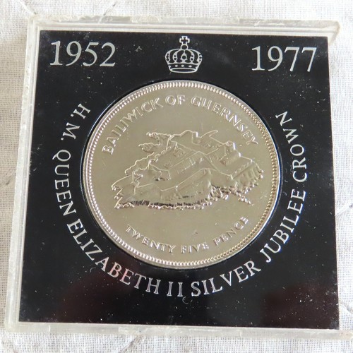 Guernsey 1977 silver jubilee - 1977,