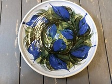 Alvingham Pottery Plate Blue