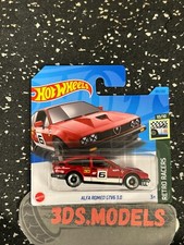 ALFA ROMEO GTV6 3.0 RED Hot Wheels 1:64 **COMBINE POSTAGE**